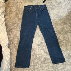 Woman’s boot leg jeans